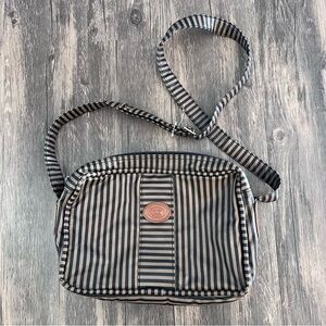 Vintage Allen Edwards Leather Trim Purse